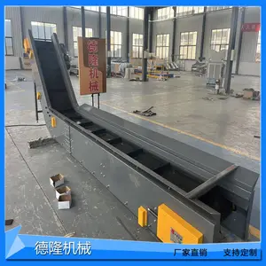 塑料颗粒传送带斜坡皮带喂料机Q235材质输送线防漏料裙边输送设备