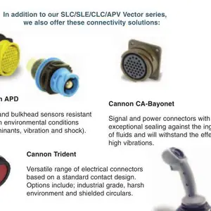 ITT-Cannon-Fiber-Optics系列航空连接器FOMC6-2W2D
