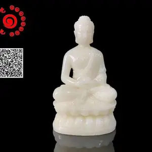 如来佛像汉白玉手工石材石雕工艺品居家摆件