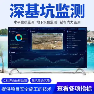 深基坑监测 拓兴TX-SJK 桩顶围护墙水平位移及竖向沉降监测
