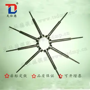 塑料模具非标司筒 天仕德台阶推管推杆射梢模仁镶件滑块销子定做加工