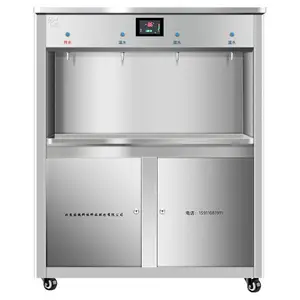 国林 校园饮水台 带盖全钢型开水器 GL-RO400BJ6型 幼小学饮用开水器