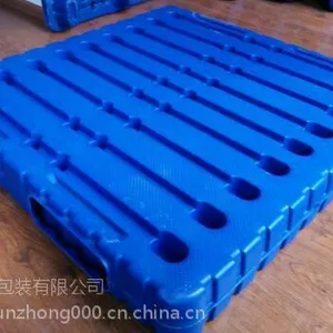河北吹塑托盘,君众包装JZ-1512重型化工酸碱专用塑料栈板公司价格