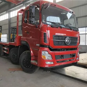 4.5L平板拖车厂家现车供应大中小型挖掘机运输车 重型四桥拖板车