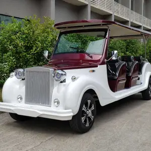 园区景区庄园度假村旅游观光车 豪华电动看房车 楼盘看房电瓶车