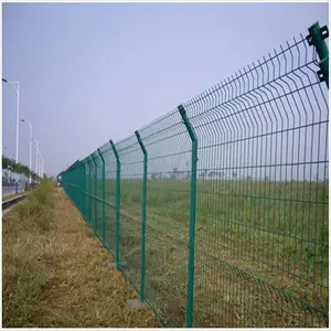 丰城市【双边丝护栏】双边丝护栏网高速公路 隔离栅栏围栏网可定制