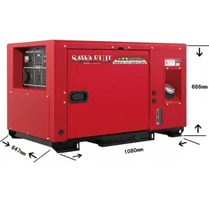 供应日本泽藤数码变频车载静音型发电机SHX8000DI