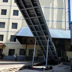 直供粮仓粮储面粉液压翻板卸车机 木片甘蔗造纸液压后翻卸车机