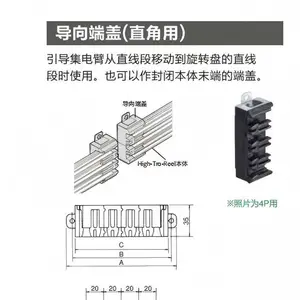 松下后向 45° 导向端盖 DH5653/DH5654/DH5655/DH5656