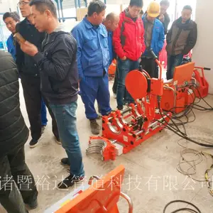 大口径液压半自动pe热熔机 pe燃气管热熔机 pe燃气管全自动热熔机 pe管道热熔机