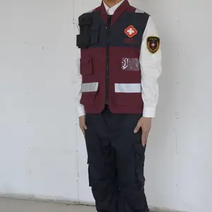 中国卫生应急服装应急马甲 卫生应急马甲,卫生应急服装 反光识别背心 多功能马甲?救援工作背心
