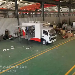 移动餐车东风天锦景区餐饮车详情图片
