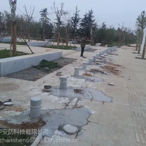 巩义挡车石球厂家巩义花岗岩石球厂家巩义生产挡车石柱