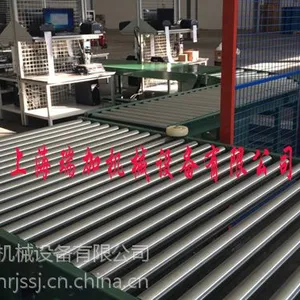 供应瑞加滚筒输送机 滚筒传送带 流水线设备 适用纸箱托盘输送