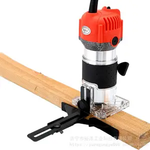 电动修边机 铝塑板开槽机 木工修边倒角雕刻电木铣 家用便携式