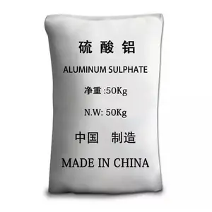 工业污水/废水净化剂 片状/颗粒状高纯硫酸铝絮凝剂