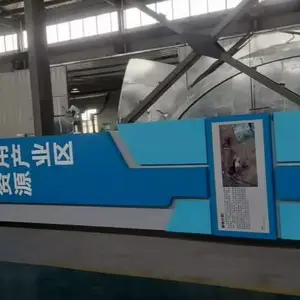 户外立式导向牌 发光不锈钢精神堡垒 停车场导视牌 金三秒标识制作