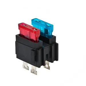 插片保险丝座 PCB安装型 大中小号 电源保护配件