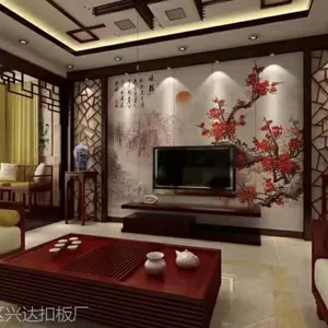 办公室 客厅5d背景墙 背景画 ***画 装饰画