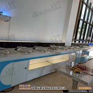 布菲台 自助餐用具 自助餐台高度 自助餐台尺寸 餐台定制厂家