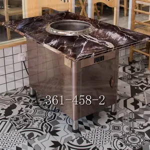 无锡永会无烟净化无烟火锅桌酒店无烟火锅订做