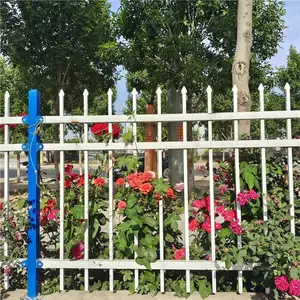 安徽白绿相间方管栏杆批发