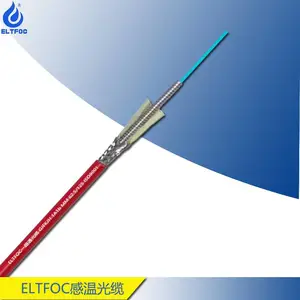 高导热型螺旋铠装感温光纤线缆 YLTFOC一路通感温光纤电缆直销