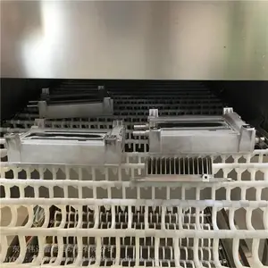 佛山履带式超声波清洗机 五金冲压铝件锌合金配件除油烘干设备