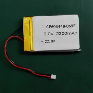 CP603448-069F���õ��KJ602-K4��ʶ��3.0Vú��2300MAH