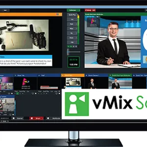 vMix虚拟演播室 vMix虚拟正版软件 抠像直播实时流媒体 制作软件 vmix录制虚拟直播一体机