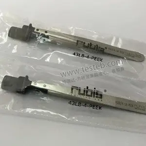 瑞士Rubis 43LB-4 PEEK晶圆镊子 4寸Wafer夹 耐高温耐腐蚀