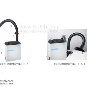 德国威乐Weller MG100S吸烟仪双工位焊锡胶合有机溶剂空气净化器
