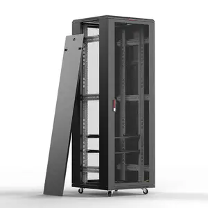 安普康(AMPCOM)37U 网络机柜AM6837前后网孔门1.8米 600*800*1800mm
