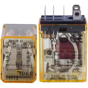 IDEC ��Ʒ��Ȫ�м�̵���RU2S-D24 RU4S-A220 �����˴���SM2S-05D