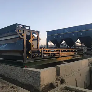 洗沙污水处理设备 泥浆脱水机 鹅卵石加工污水处理设备