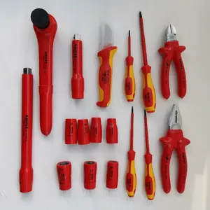德国 KNIPEX 凯尼派克 98 99 11 绝缘工具组套 989911 17件套