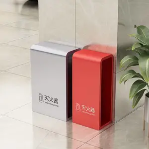 消防灭火器箱2只装不锈钢支架4公斤装饰遮挡放置收纳箱专用盒子