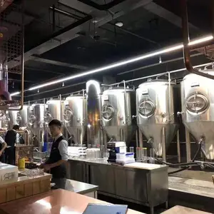史密力维精酿糖化系统 + 发酵罐全套设备配置