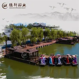 经律论文化旅游小镇水上吃饭住宿住宿木船制造