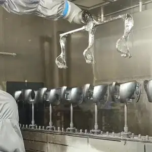 后视镜自动喷漆线自动喷涂线喷漆机器人防爆机器人自动喷漆设备