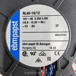 �¹� ebmpapst ���ķ�� RL48-19/12 12V DC ֱ������