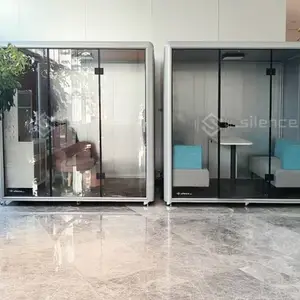 移动办公舱隔音房静音仓会议舱直播间洽谈室