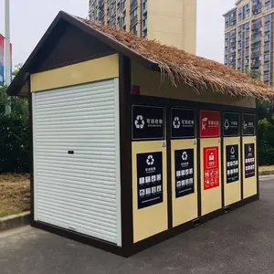 垃圾分类站 小区社区四分类垃圾投放房环卫配套现货