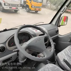 勾臂式垃圾车汽油柴油双动力 小型车厢可卸式垃圾车 5方勾臂式垃圾运输车
