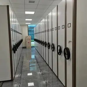 香港密集柜WEBBER品牌密集柜手摇文件柜带导轨移动厂家可定制