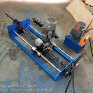 华翔自动水钻眼机 小型液压顶管机 380v过路钻孔机生产