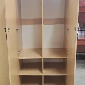 泉州衣柜家用卧室现代简约板式衣橱简易平开门柜子出租房厂家支持批发