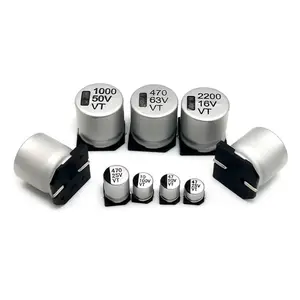 创慧VD贴片铝电解电容470UF6.3V 10V 16V 25V 高频低阻抗系列VD/JVD/VT系列电解电容器厂家直销