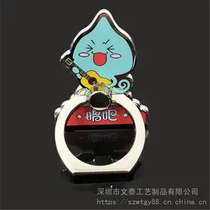 手机通用金属指环扣 创意礼品手机支架定制 多功能手机指环扣定做