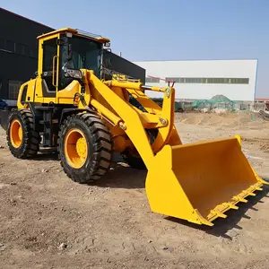小型轮式柴油装载机 建筑工地工程装卸小铲车 四驱铲车装载机